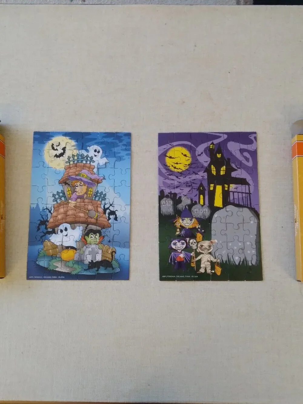 2 Halloween Kid's Jigsaw Puzzles